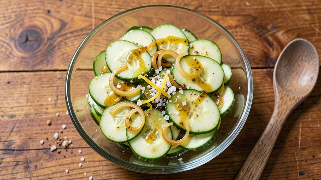 Cucumber, Onion, and Apple Cider Vinegar Salad Recipe: Zesty Crunch for Summer BBQs