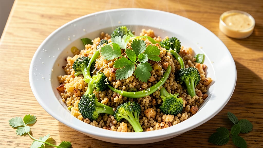 Broccoli Couscous Salad Recipe: Bright Herb-Packed Bite in 20 Minutes