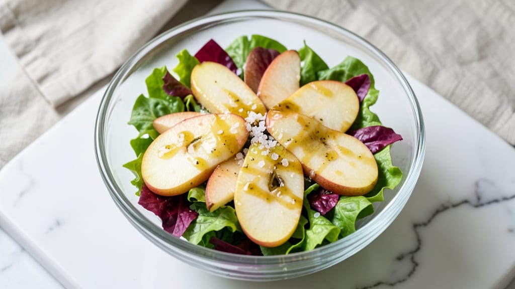 Apple Pear Lettuce Salad Recipe: Crunchy Textures and Sweet-Tart Balance