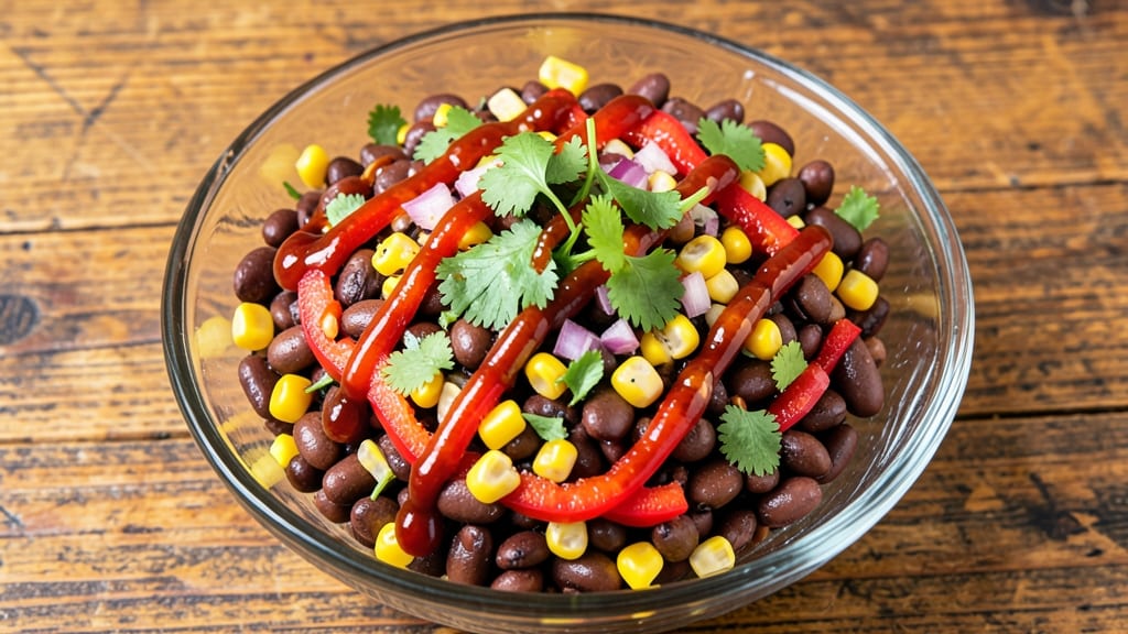 BBQ Beans Salad Recipe: Smoky-Sweet Crunch With Tangy Kick