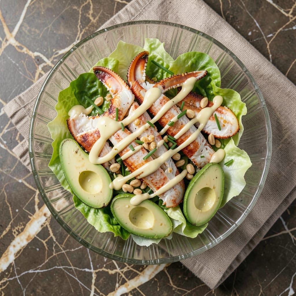 Alaskan King Crab Salad Recipe: Sweet Butter and Lemon Brightness