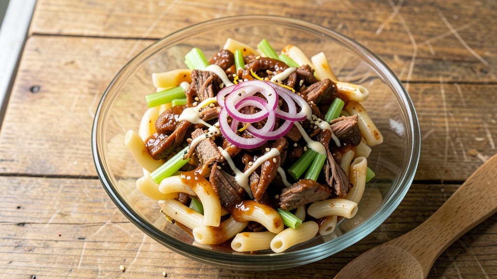 Barbecue Macaroni Salad Recipe: Smoky, Sweet, and Crunchy Crowd-Pleaser