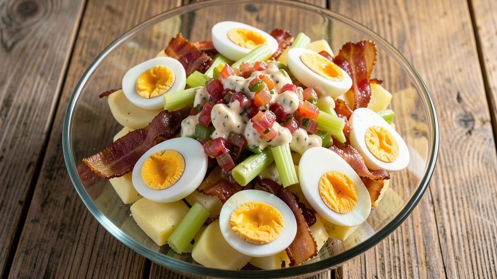 Billy Sims' Potato Salad Recipe: Smoky Bacon and Mustard Vinaigrette Bliss
