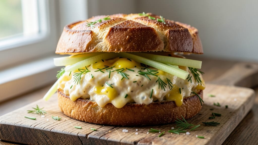 Awesome Egg Salad Sandwich Recipe: Herb-Packed Creaminess With Crunchy Celery Bites