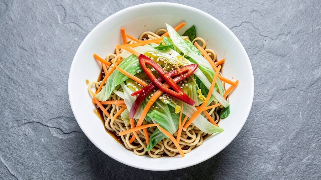 Asian Ramen Coleslaw Salad Recipe: Crunchy Noodle Twist on Classic Crunch