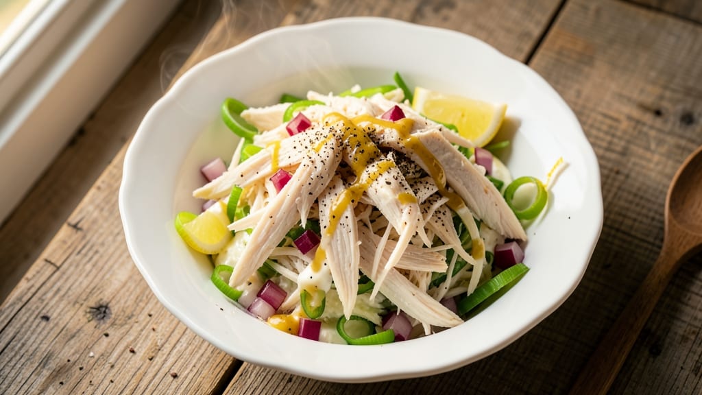 Canned Chicken Salad Recipe No Mayo: Greek Yogurt Crunch With Celery Crowns