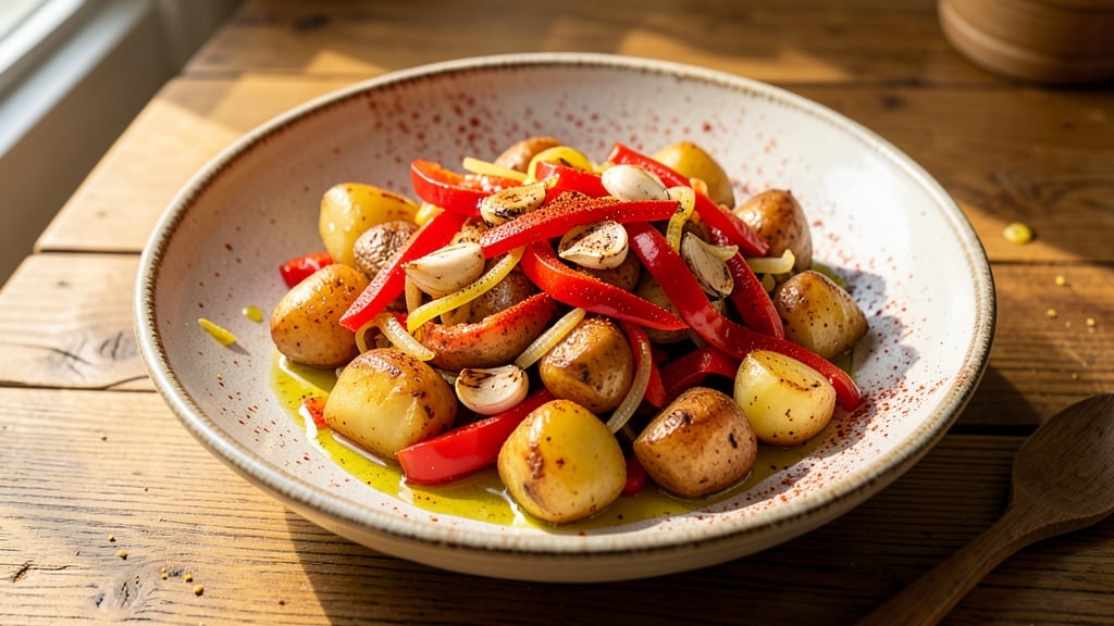 Basque Potato Salad Recipe: Smoky Paprika and Garlic Infusion