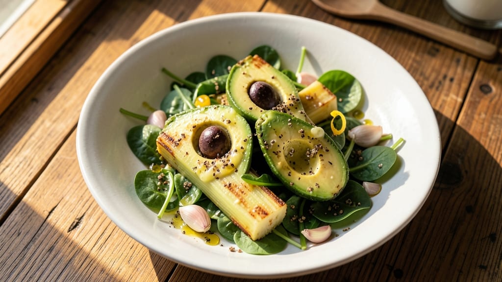 Avocado Toast Salad Recipe: Crispy Celery Crowns Over Creamy Avocado-Lime Bliss