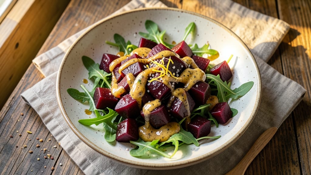 Arugula Beet Salad Dressing Recipe: Earthy-Sweet Balance in 5 Ingredients