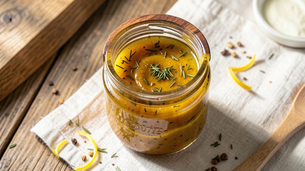 Arbonne Salad Dressing Recipe: Celery Crown Crunch With Herbal Tang