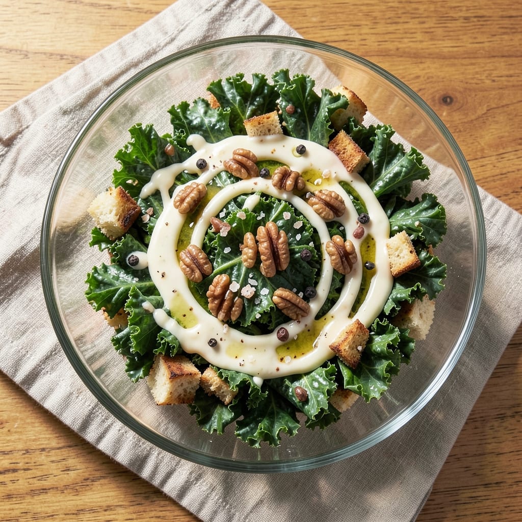 America's Test Kitchen Kale Caesar Salad Recipe: Crispy Parmesan Crunch Without Mayo Overload