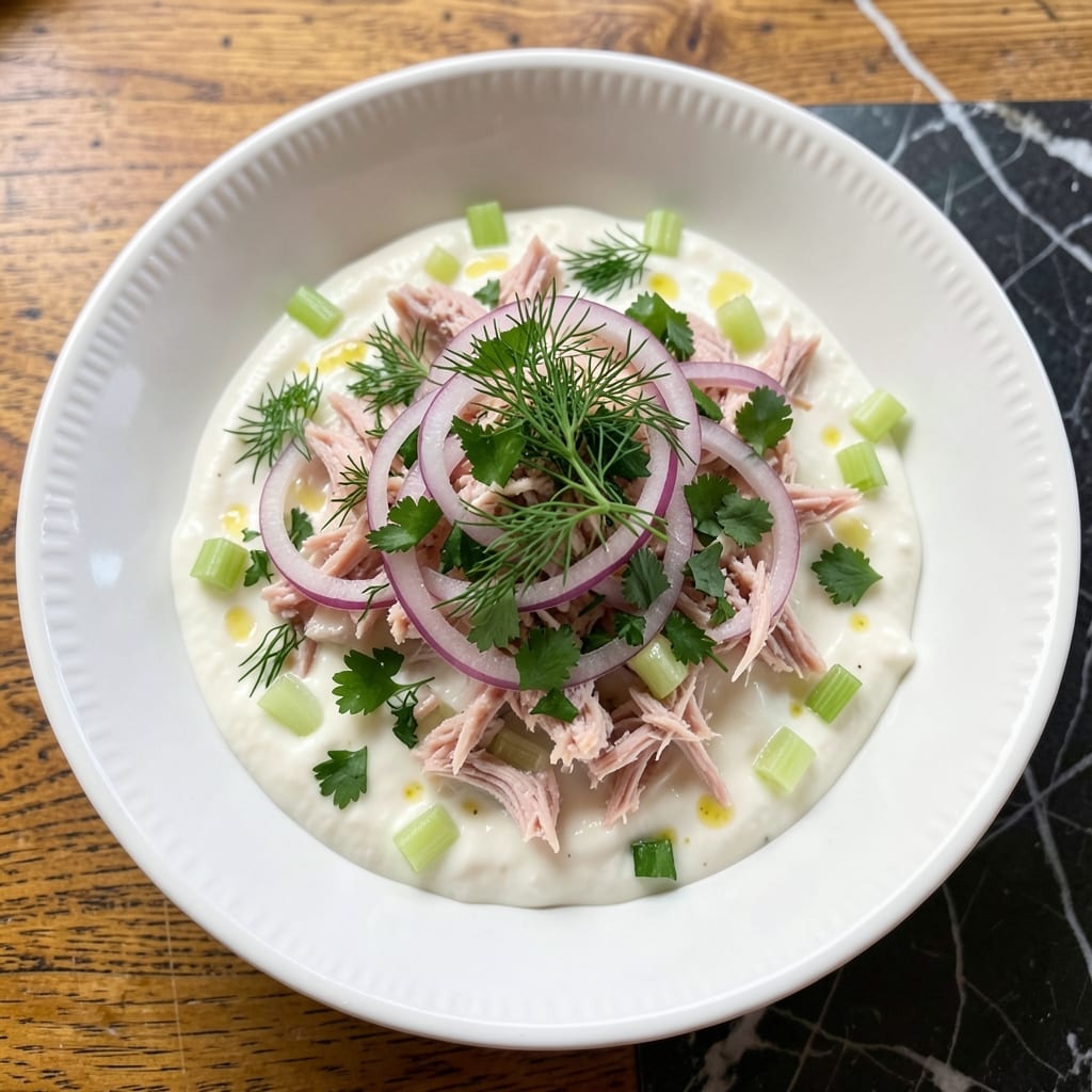American Tuna Salad Recipe: Celery-Crusted Creaminess With Zero Mayo