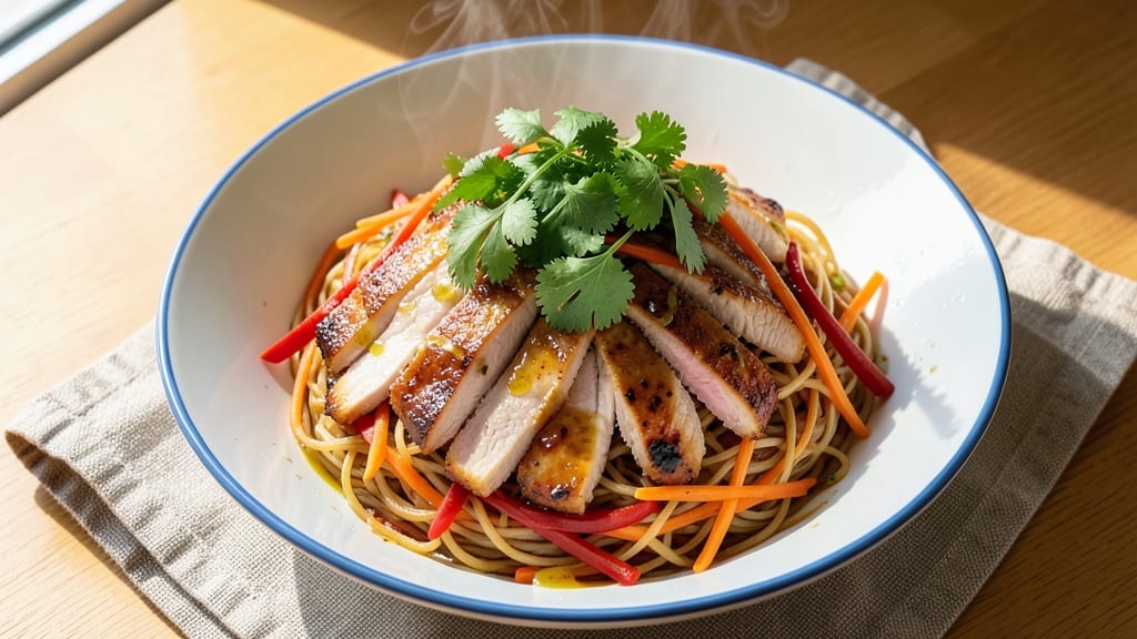 Asian Crispy Noodle Salad Recipe: Wok-Fried Crunch With Tangy Tamarind Dressing