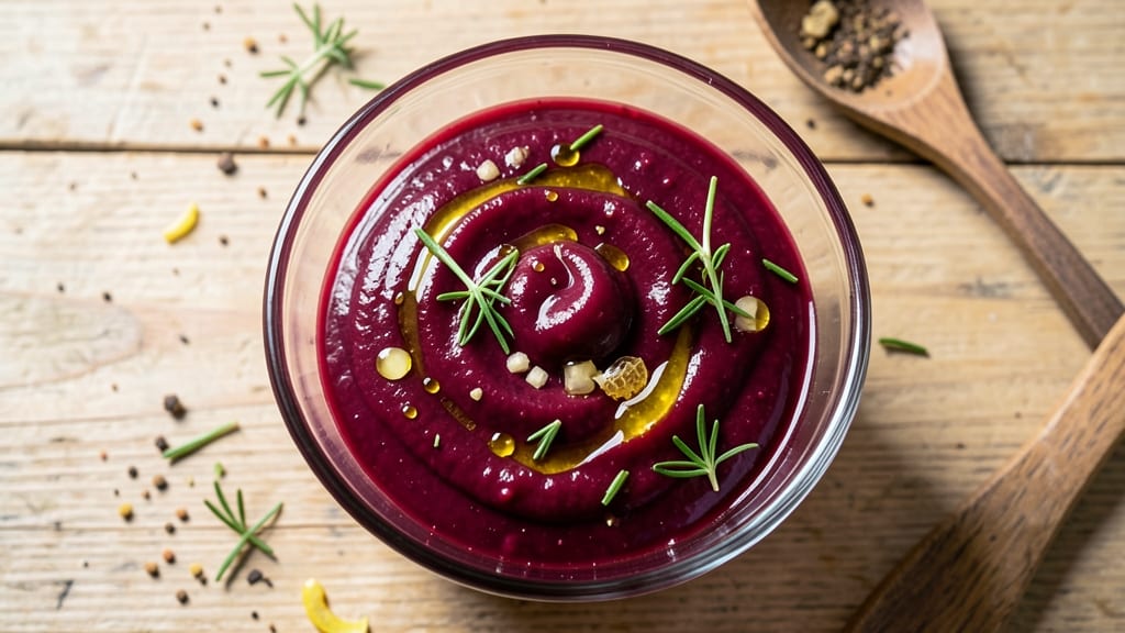 Blush Wine Salad Dressing Recipe: Bright Pink Vinaigrette With Herby Depth