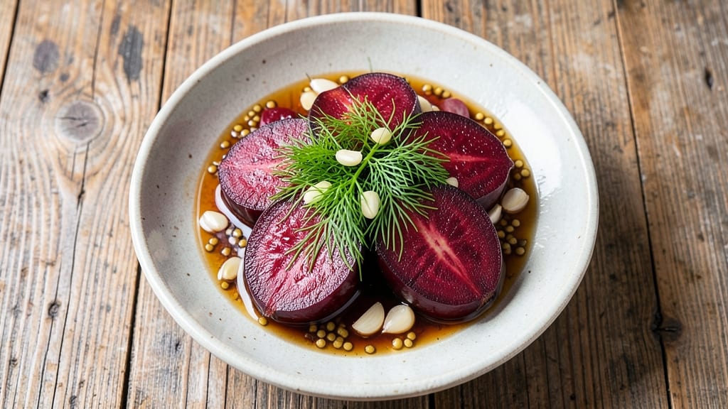 Pickled Beet Salad Recipe With White Vinegar: Bright Tangy Bites in 10 Minutes