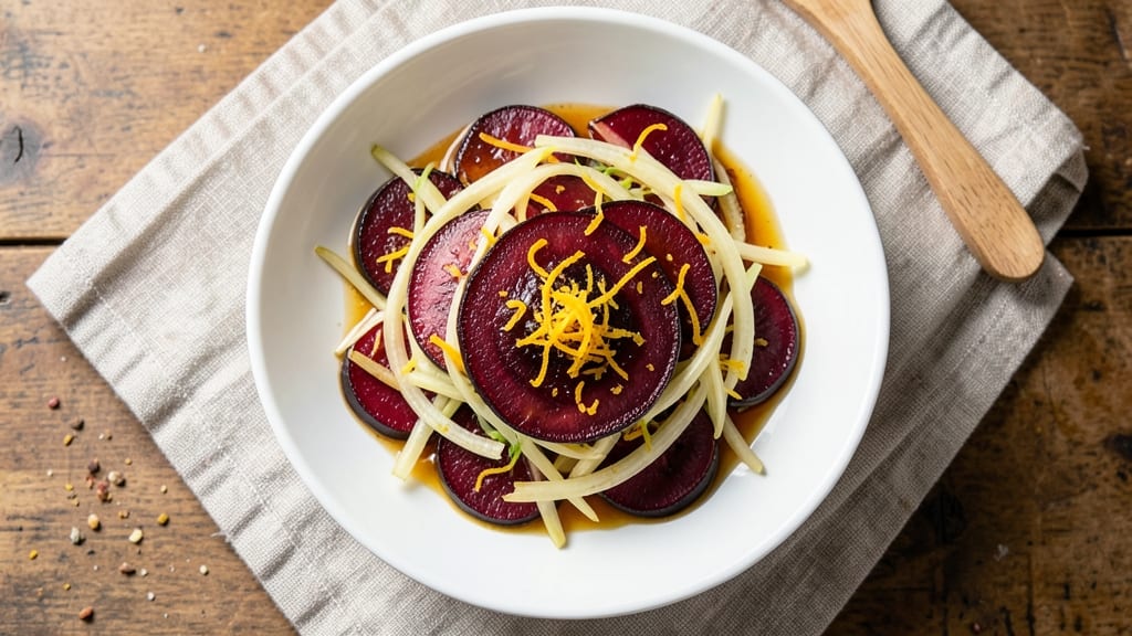 Beet and Fennel Salad Recipe: Earthy Sweetness With Citrus-Anchored Crunch