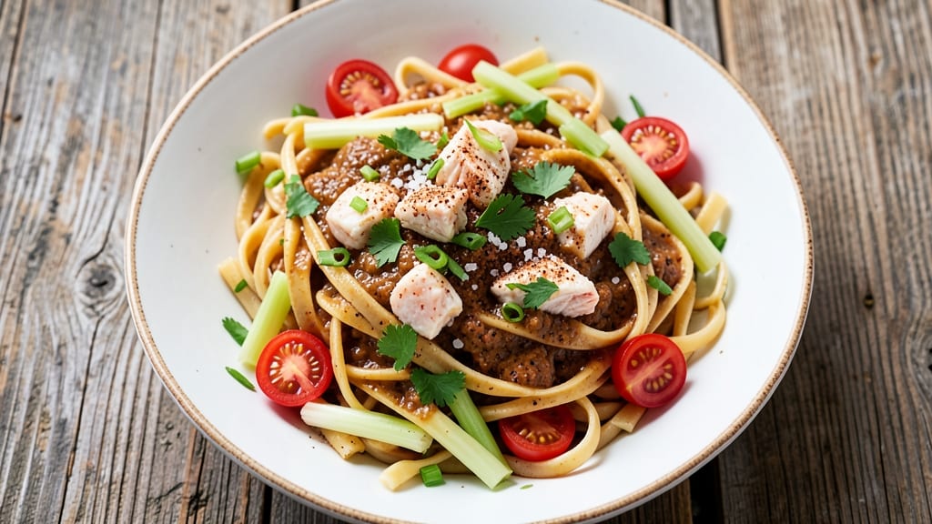 Cajun Crab Pasta Salad Recipe: Spicy Kick Meets Sweet Creamy Bliss