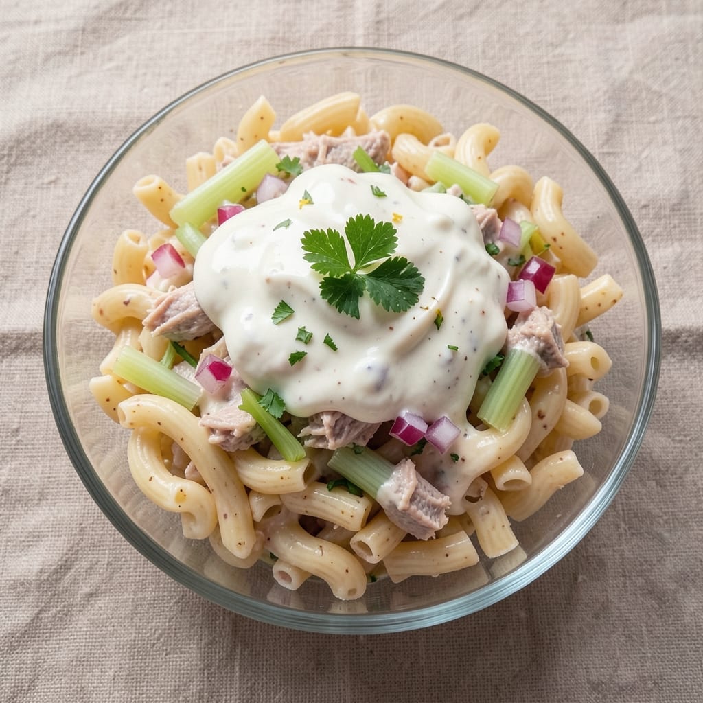 African American Tuna Macaroni Salad Recipe: Smoky Paprika and Celery Crunch Without Mayo