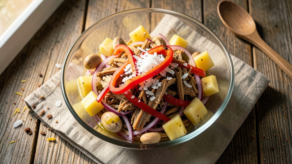 Bacalao Salad Hawaii Recipe: Tropical Twist With Citrusy Crunch