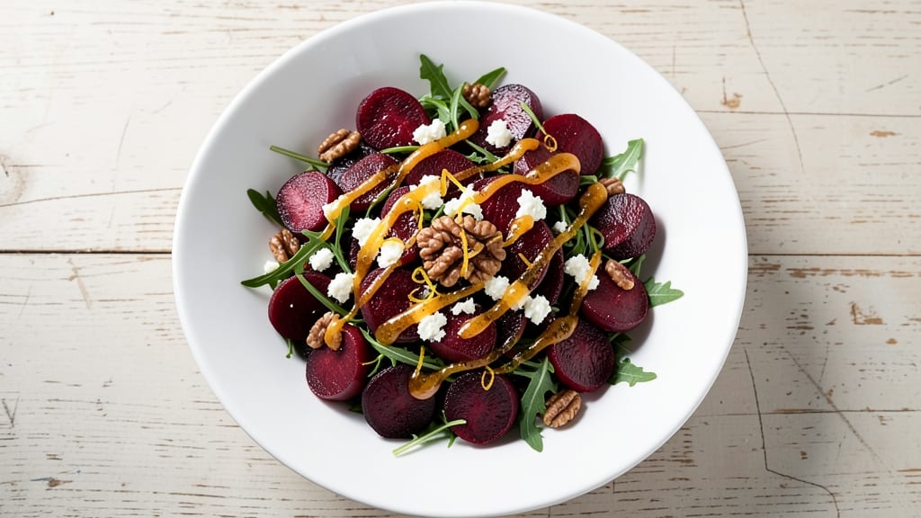 Beet Salad With Orange Vinaigrette Recipe: Bright Citrus Meets Earthy Sweetness