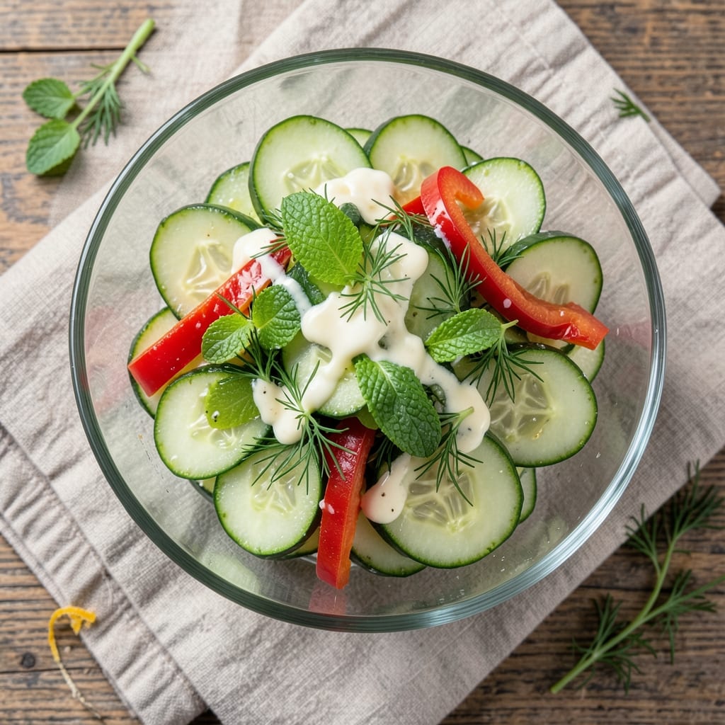 5 Star Cucumber Salad Recipe: Bright, Crunchy, and Vinegar-Kissed Refreshment