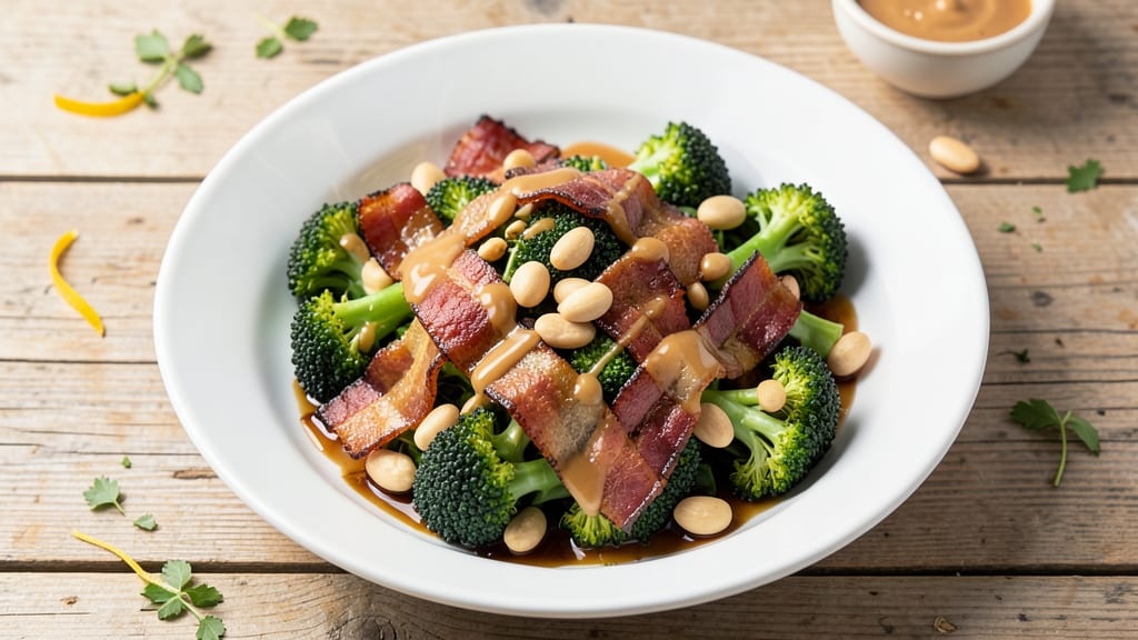 Broccoli Bacon Peanut Salad Recipe: Crunchy Trio With Nutty-Smoky Depth