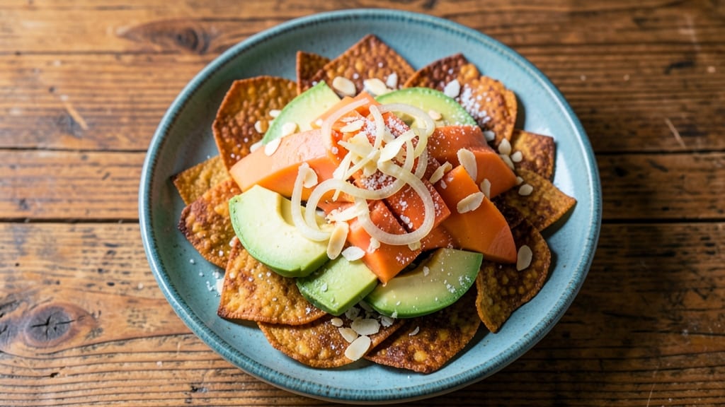Blue Ternate Salad Recipe: Tropical Citrus and Avocado Crunch Fusion