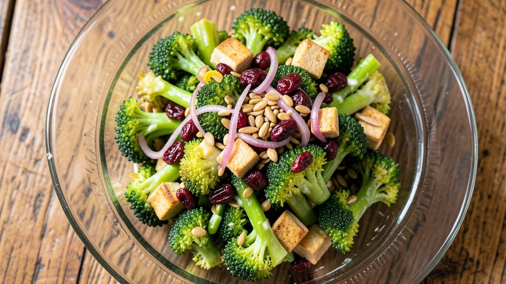 Broccoli Salad Recipe Sunflower Seeds Cranberries: Sweet-Tart Crunch That Stands Up to BBQ