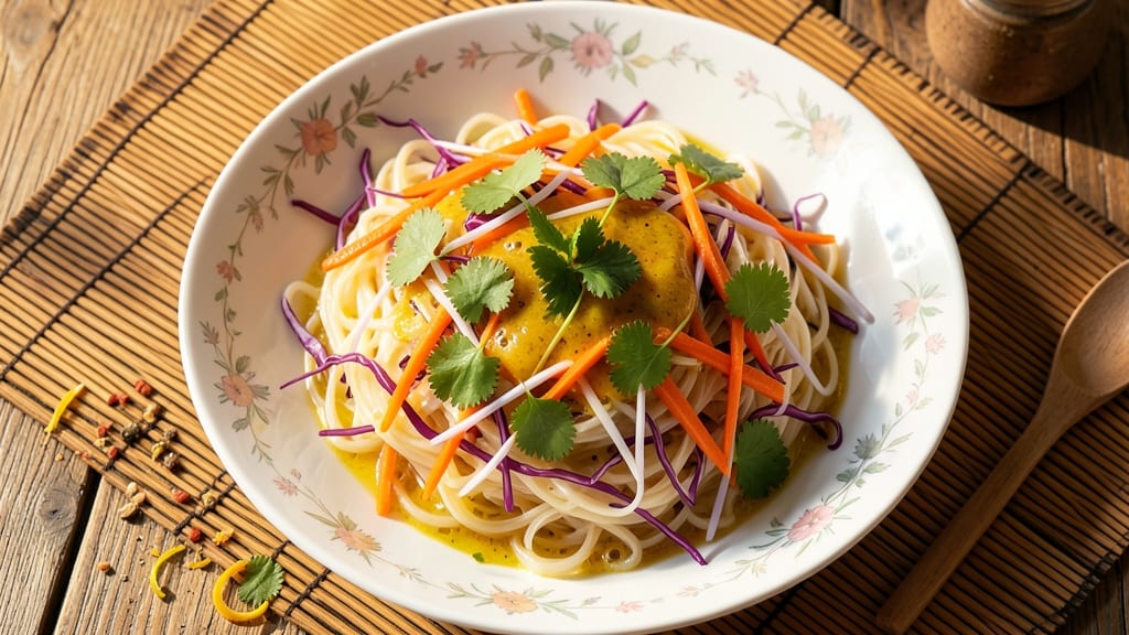 Bamboo Salad Recipe: Crispy Noodles With Sweet Chili-Lime Zing