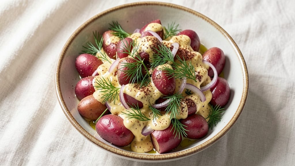 Bobby Flay's Red Potato Salad Recipe: Smoky Paprika and Mustard Vinaigrette Magic