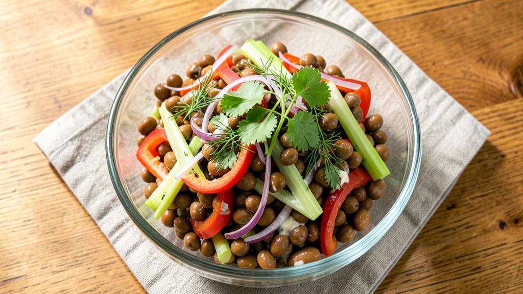 Canned Black-Eyed Peas Salad Recipe: Southern-Inspired Crunch With Creamy Herb Dressing