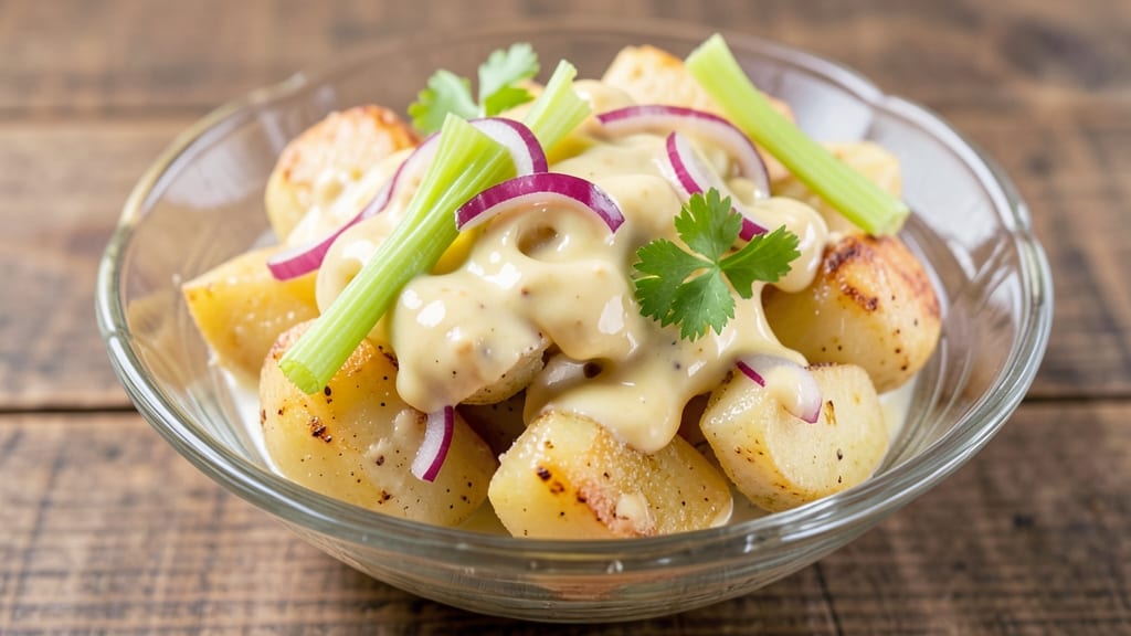 Aunt Em's Potato Salad Recipe: Southern-Style Creaminess With Crisp Celery Crowns