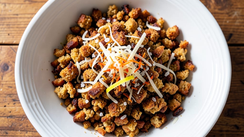 Caesar Salad Bread Crumbs Recipe: Crispy Garlic-Parmesan Magic in Minutes