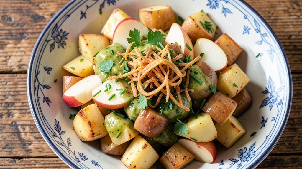 Authentic Austrian Potato Salad Recipe: Mustard-Vinegar Crunch With Warm Boiled Potatoes