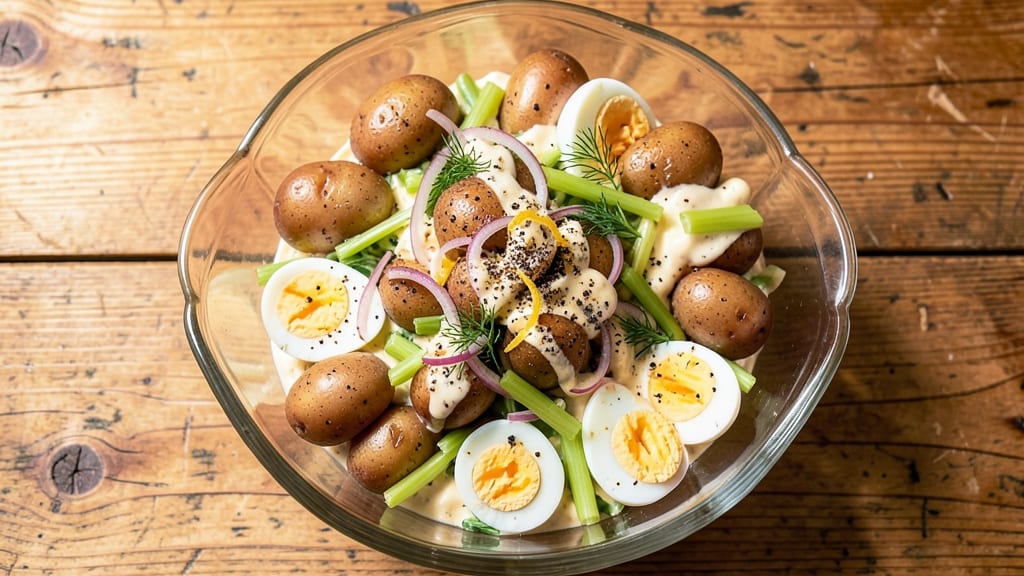 Authentic Southern Potato Salad Recipe: Mayonnaise-Rich Crunch With Mustard Zing