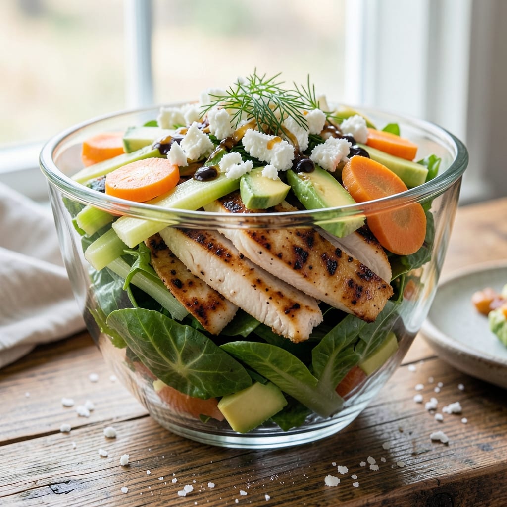 24-Hour Layered Salad Recipe: No-Wait Freshness With Crisp Celery Crunch