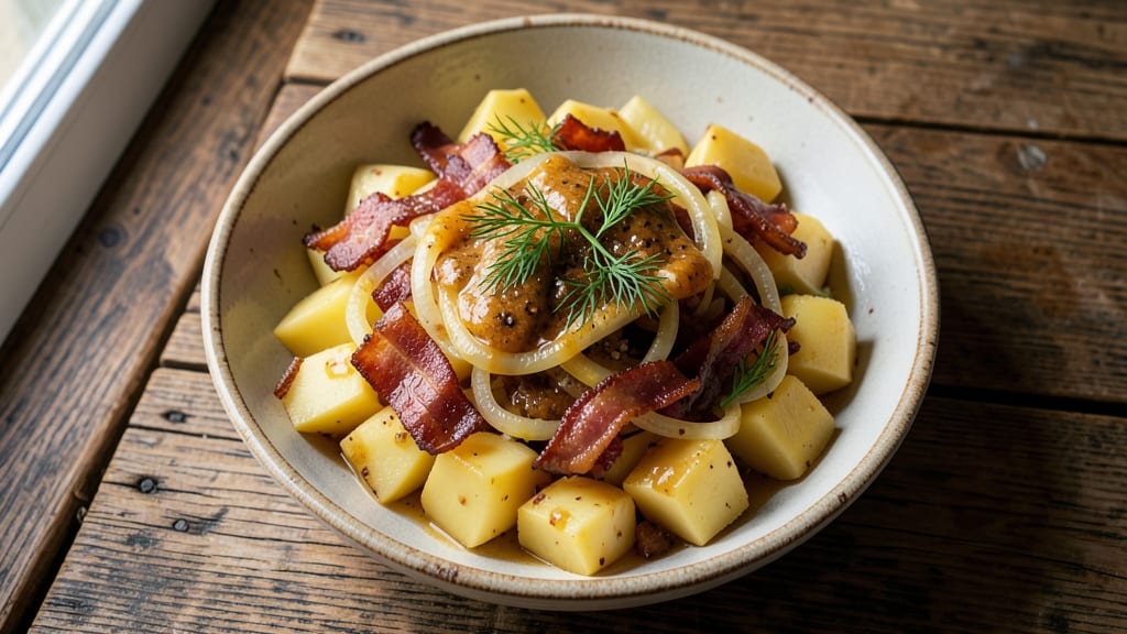 Anne Burrell's German Potato Salad Recipe: Mustard-Vinegar Crunch With Warm Potatoes