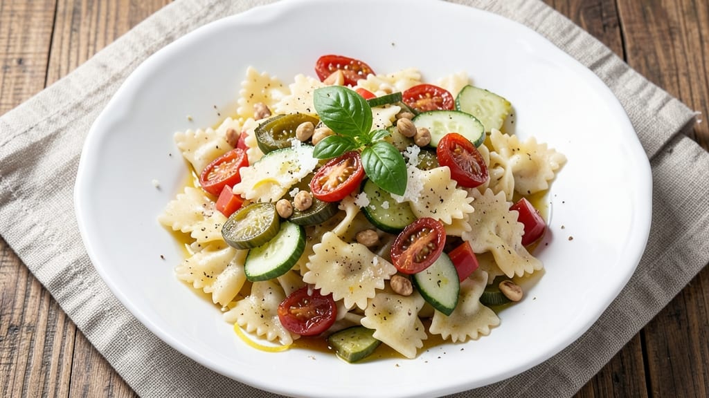 Italian Pasta Salad Recipe With Artichoke Hearts: Mediterranean Sun-Dried Tomato Twist