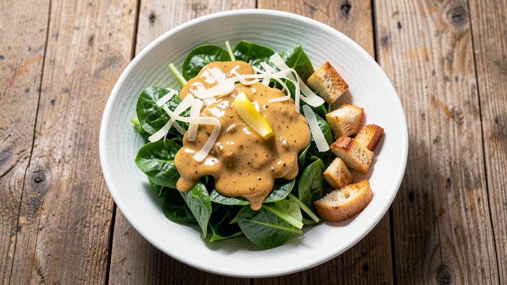 Caesar Salad Recipe: YouTube-Friendly Crispy Croutons and Creamy Anchovy Dressing