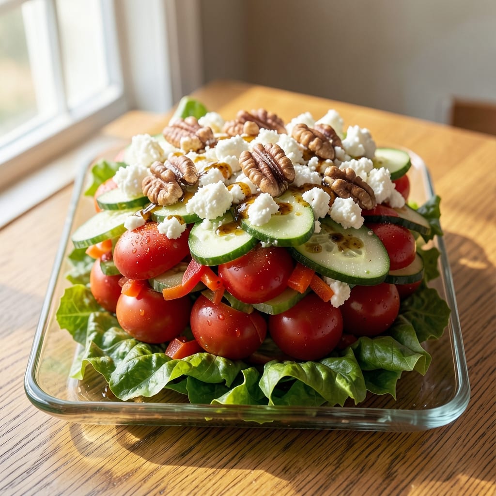 8 Layer Salad Recipe: Stacked Freshness With Crunch in Every Layer