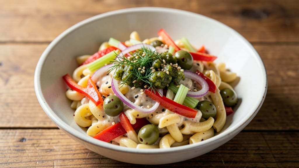 Bogie's Deli Pasta Salad Recipe: Nostalgic Lunchbox Crunch Meets Creamy Herb Dressing