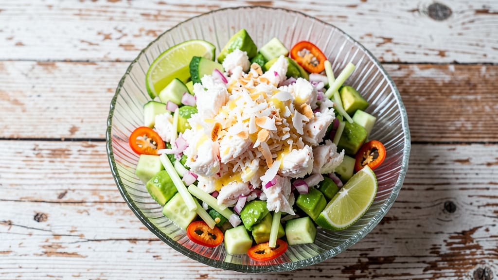 Bahamian Crab Salad Recipe: Tropical Citrus and Avocado Crunch