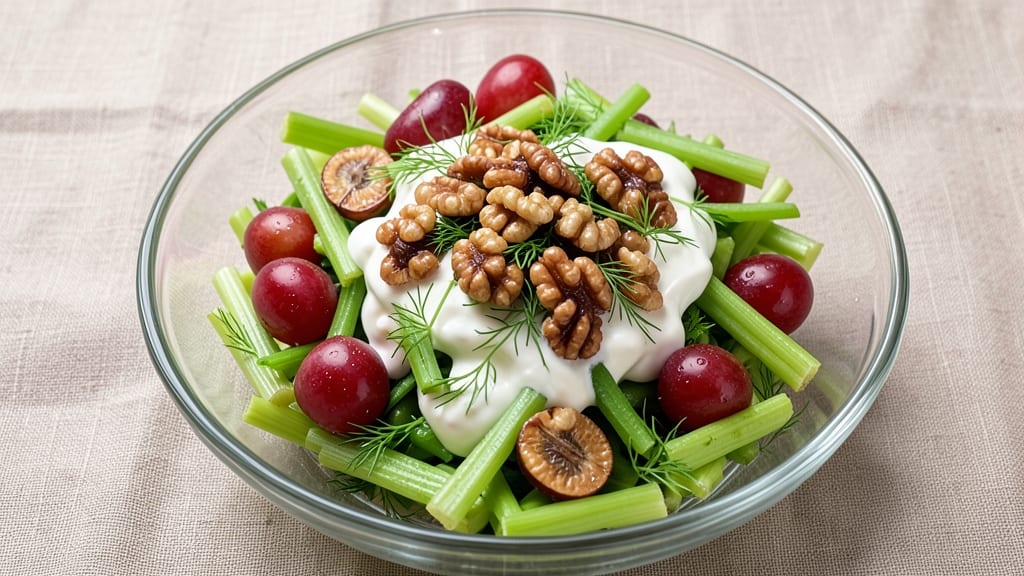 Atomic Salad Recipe: Layered Crunch With Creamy Dill Ranch Velouté