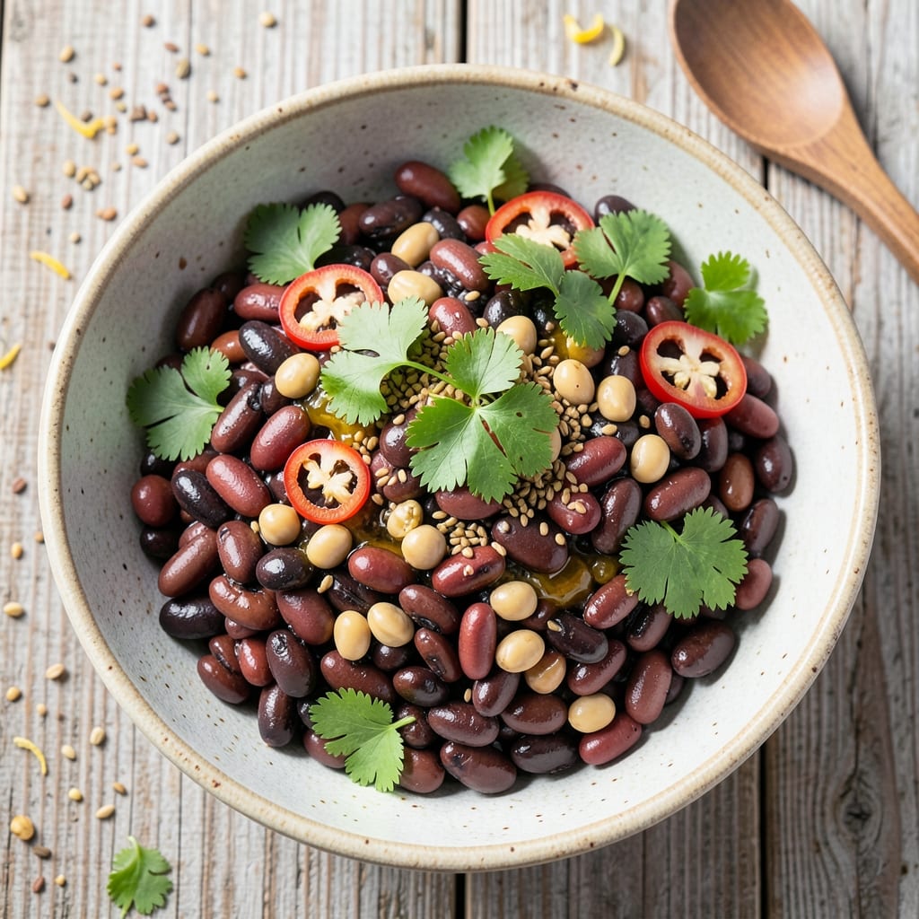 3 Bean Salad Recipe with Black Beans: Bold Spice and Pantry Staple Harmony