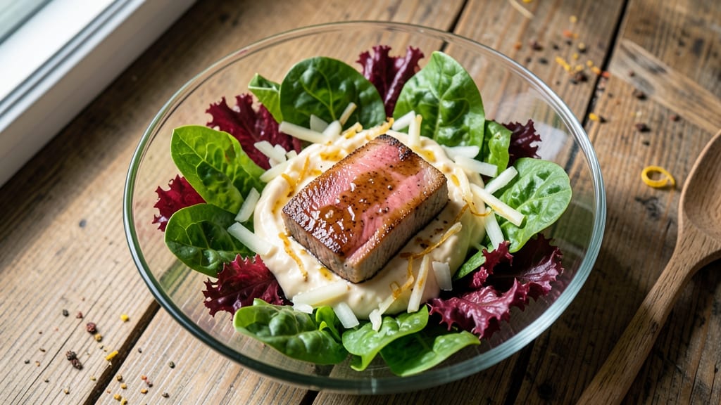 Bj's Brewhouse Ahi Tuna Salad Recipe: Seared Tuna and Crisp Celery Crowns