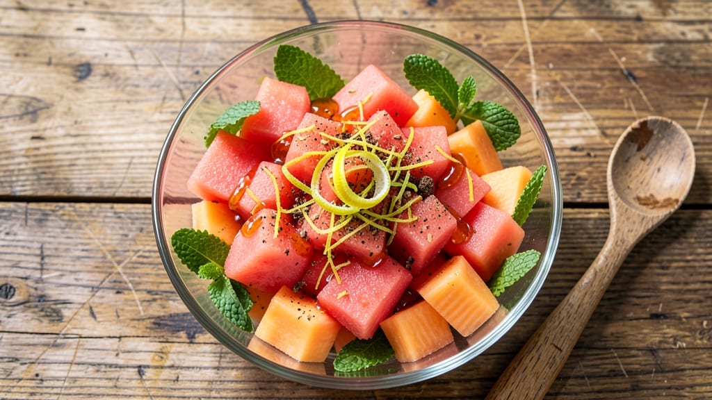 Fruit Salad Recipe With Watermelon and Cantaloupe: Refreshing Summer Bowl in 10 Minutes