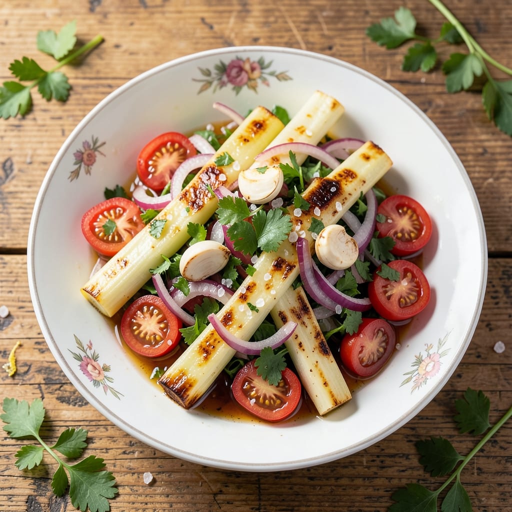 Acar Salad Recipe: Crunchy Celery and Parsley Refreshment