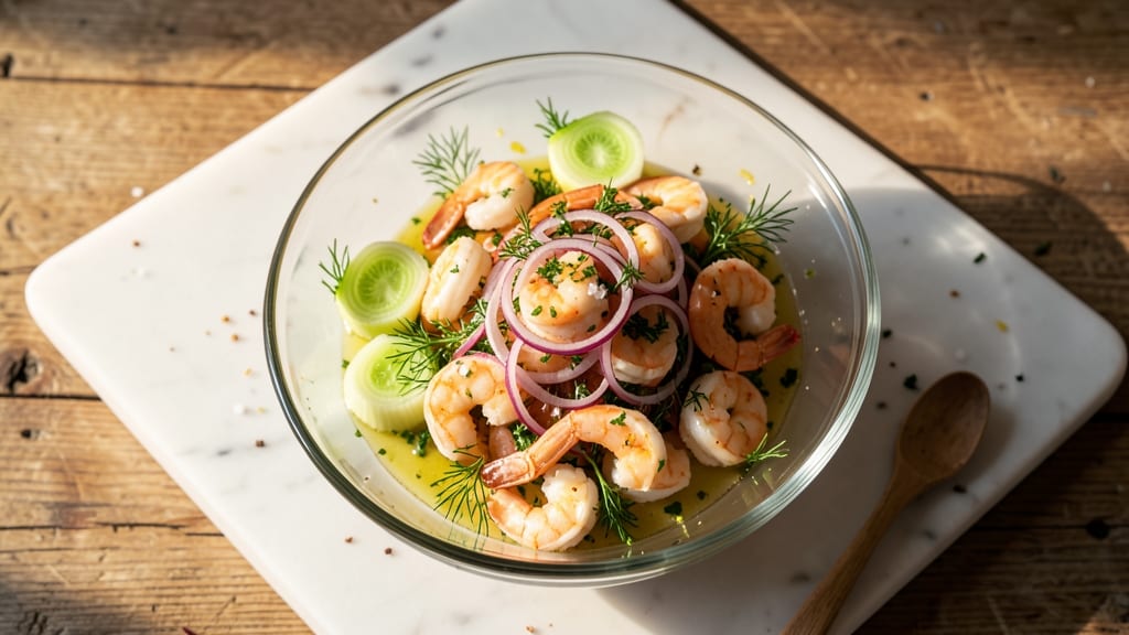 Barefoot Contessa Shrimp Salad Recipe: Crisp Celery Crowns Over Zesty Lemon Herb Dressing Bliss