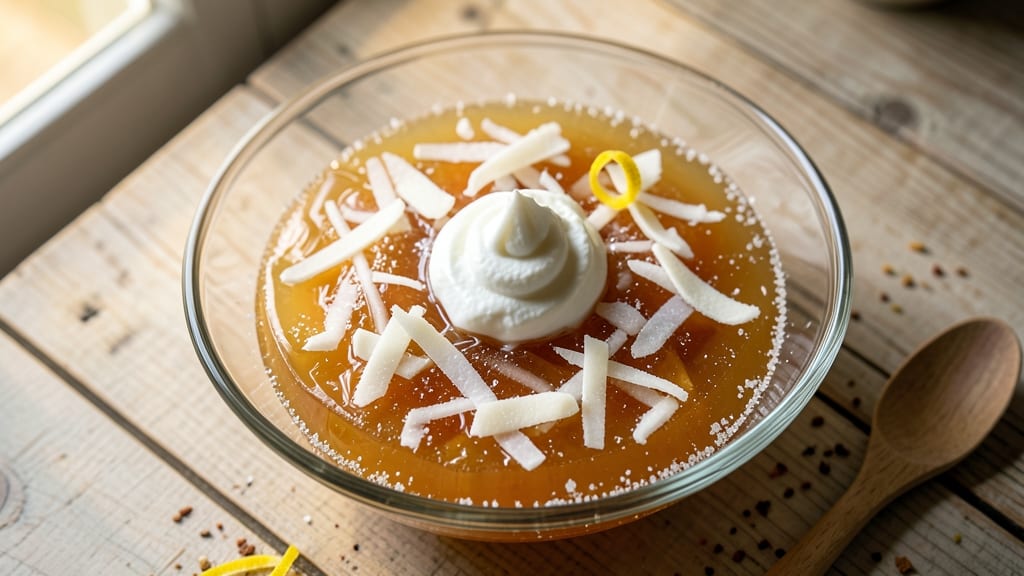 Buko Gelatin Salad Recipe: Tropical Chewiness Meets Silky Creaminess