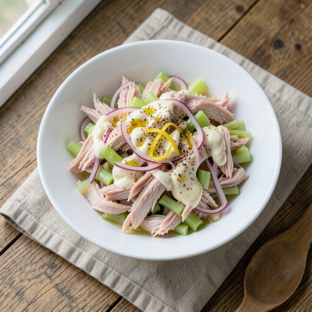 5 Star Tuna Salad Recipe: Ultra-Creamy With Celery Crunch and Zesty Kick